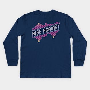 Vintage - Rise Against Kids Long Sleeve T-Shirt